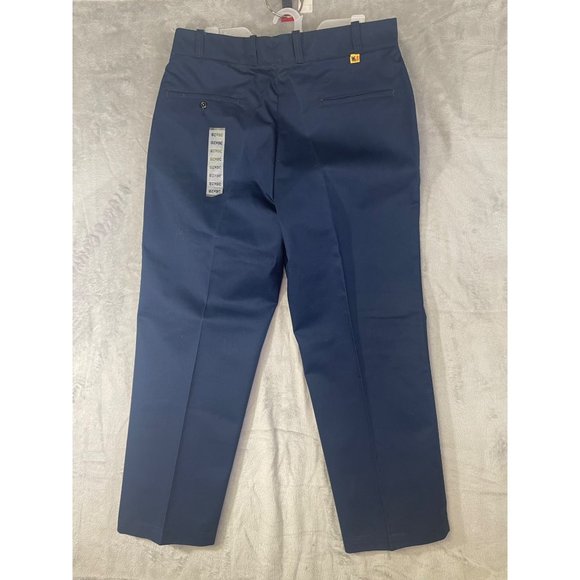 Work N Sport men's size 36 pants cotton blend permanently prest made in the U.S. - Picture 12 of 16